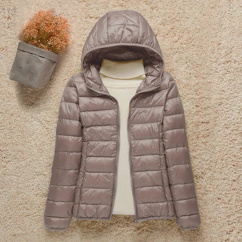 Jaqueta Andes Puffer Feminina com Capuz