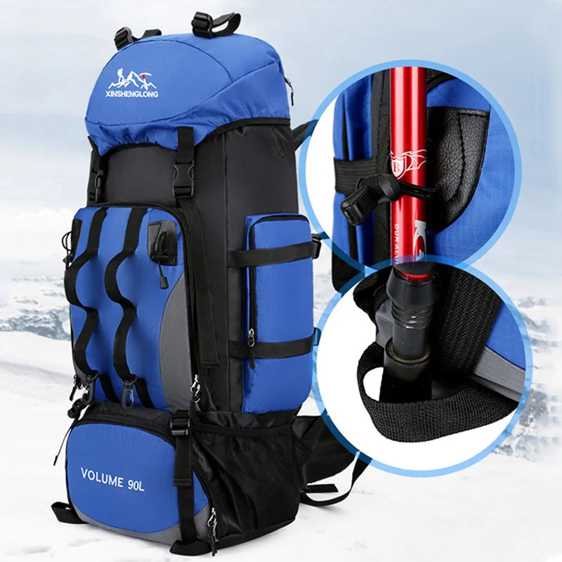 Mochila Andes Explorer 90L Impermeável